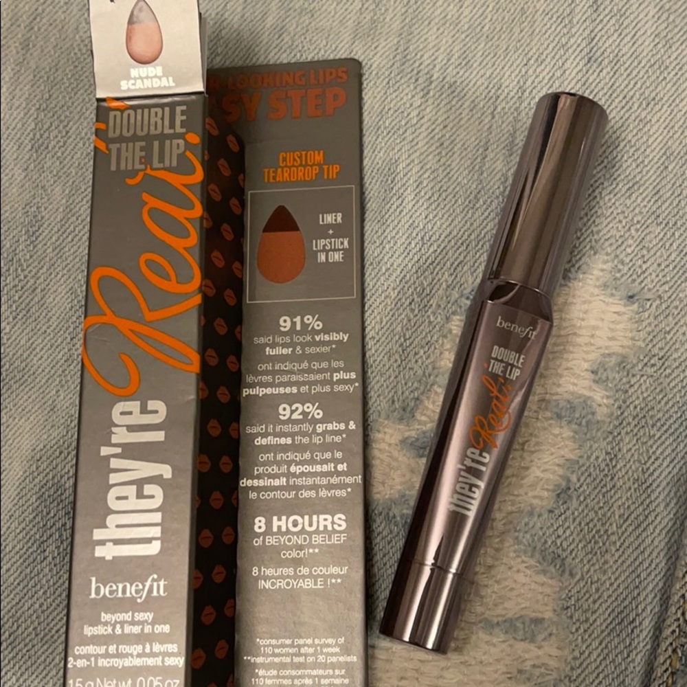 Benefit They’re real Lipstick in Nude Scandal